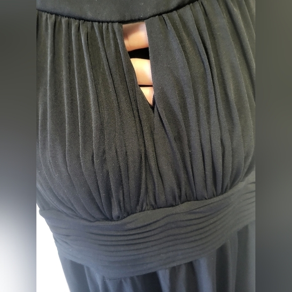 SANGRIA Size 10 Formal Black Dress - Picture 2 of 7